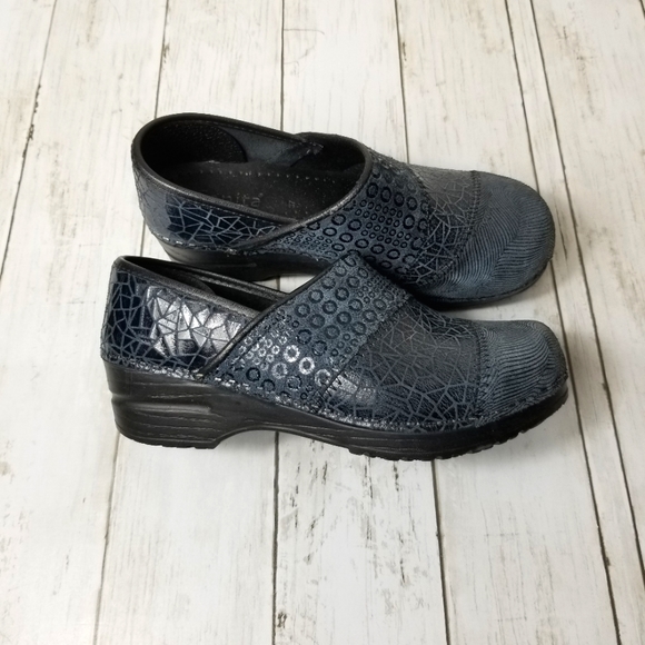 Sanita Shoes - Sanita The Original Danish Clog Blue Suede